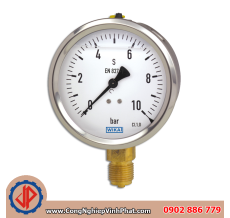 Đồng hồ đo áp suất Wika 212.20 và 212.53